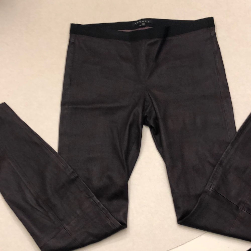 Size 12 new never worn leather pants/leggings.